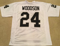 Charles Woodson Unsigned Custom White Stitched Football Jersey