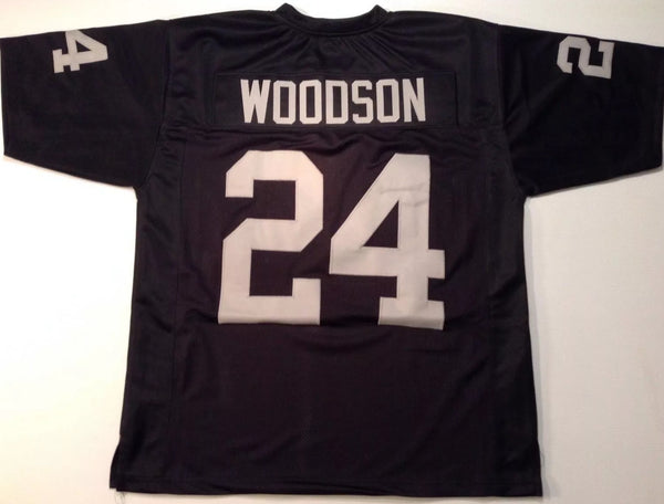 Charles Woodson Unsigned Custom Black Stitched Football Jersey