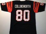 Chris Collinsworth Unsigned Custom Black Stitched Football Jersey