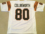 Chris Collinsworth Unsigned Custom White Stitched Football Jersey