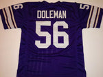 Chris Doleman Unsigned Custom Purple Stitched Football Jersey