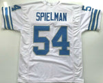 Chris Spielman Unsigned Custom White Stitched Football Jersey
