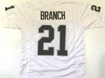 Cliff Branch Unsigned Custom White Stitched Football Jersey