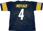 D.K. Metcalf Unsigned Custom Black Stitched Football Jersey