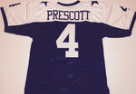 Dak Prescott Unsigned Custom 2 Star Stitched Football Jersey