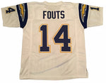 Dan Fouts Unsigned Custom White Stitched Football Jersey