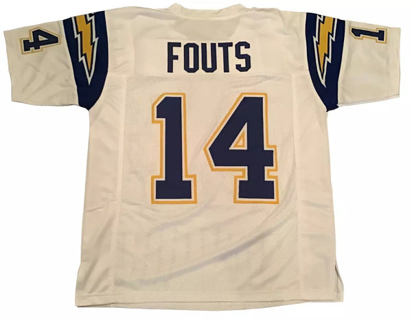 Dan Fouts Unsigned Custom White Stitched Football Jersey