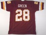 Darrell Green Unsigned Custom Burgandy Stitched Football Jersey