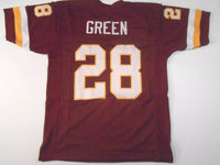 Darrell Green Unsigned Custom Burgandy Stitched Football Jersey