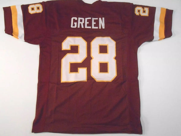 Darrell Green Unsigned Custom Burgandy Stitched Football Jersey