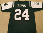 Darrelle Revis Unsigned Custom Green Stitched Football Jersey