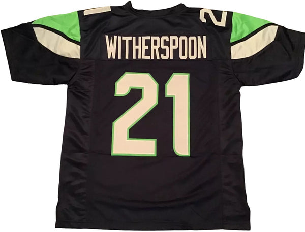 Devon Witherspoon Unsigned Custom Green Stitched Football Jersey