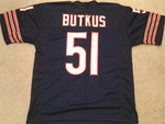 Dick Butkus Unsigned Custom Navy Stitched Football Jersey