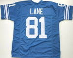 Dick Night Train Lane Unsigned Custom Blue Stitched Football Jersey