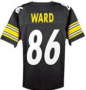 Hines Ward Pittsburgh Steelers Throwback Football Jersey (In-Stock-Closeout) Size XL / 48 Inch Chest