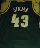 Jack Sikma Seattle Sonics Throwback Basketball Jersey (In-Stock-Closeout) Size XL / 48 Inch Chest
