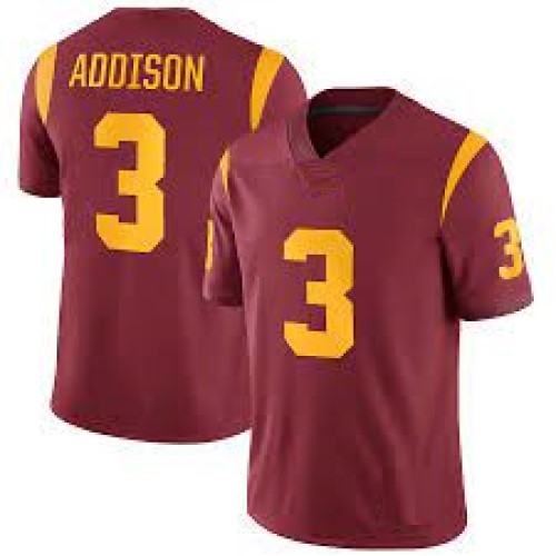Jordan Addison USC Trojans Style Throwback Jersey