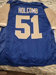 Kaleb Holcomb Air Force Falcons Throwback Football Jersey (In-Stock-Closeout) Size XL / 48 Inch Chest