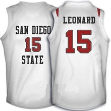 Kawhi Leonard San Diego State Aztecs Throwback Basketball Jersey (In-Stock-Closeout) Size XL / 48 Inch Chest