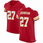 Larry Johnson Kansas City Chiefs Throwback Football Jersey (In-Stock-Closeout) Size XL / 48 Inch Chest