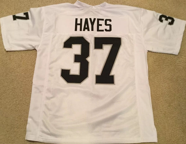 Lester Hayes Unsigned Custom White Stitched Football Jersey