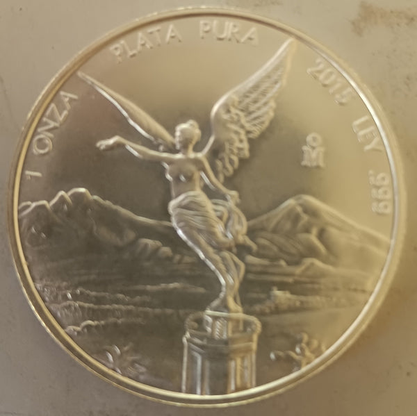 2015 Mexico Silver Libertad 1 oz 1 Onza