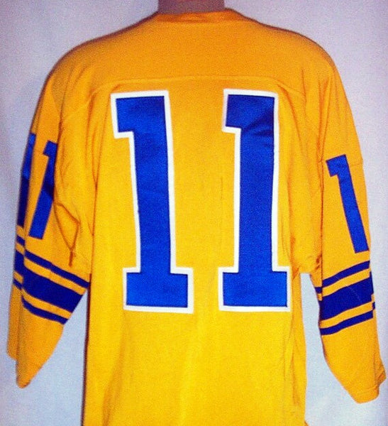 Norm Van Brocklin Vintage Style Rams #11 Throwback Jersey (In-Stock-Closeout) Size Small / 36 Inch Chest