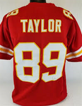 Otis Taylor Kansas City Chiefs Custom Football Jersey (In-Stock-Closeout) Size Medium/40 Inch Chest Inch Chest
