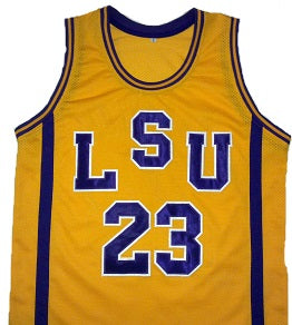 Pete Maravich LSU Throwback Basketball Jersey (In-Stock-Closeout) Size XL / 48 Inch Chest