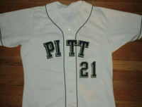 Pitt Panthers Customizable College Style Baseball Jersey