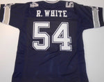 Randy White Unsigned Custom Blue Stitched Football Jersey