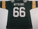 Ray Nitschke Unsigned Custom Green Stitched Football Jersey