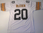 Rocky Bleier Unsigned Custom White Stitched Football Jersey