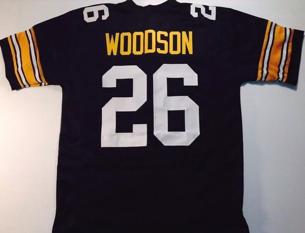 Rod Woodson Unsigned Custom Black Stitched Football Jersey
