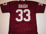 Sammy Baugh Unsigned Custom Burgandy Stitched Football Jersey