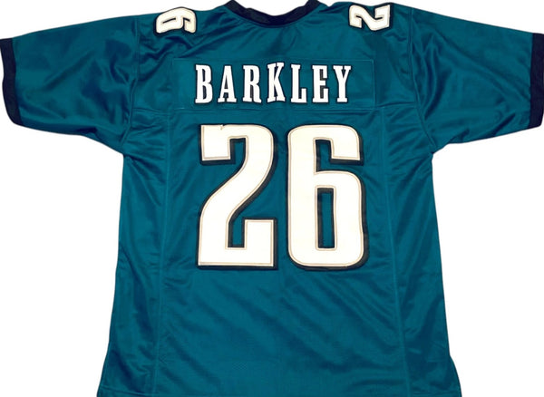 Saquon Barkley Unsigned Custom Green Stitched Football Jersey