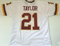 Sean Taylor Unsigned Custom White Stitched Football Jersey