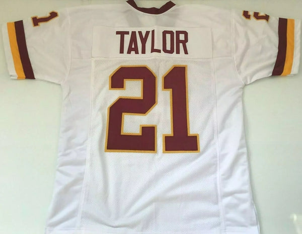 Sean Taylor Unsigned Custom White Stitched Football Jersey