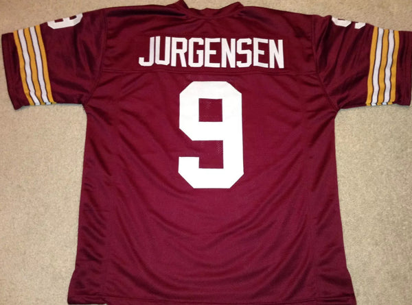 Sonny Jurgensen Unsigned Custom Burgandy Stitched Football Jersey