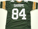 Sterling Sharpe Unsigned Custom Green Stitched Football Jersey