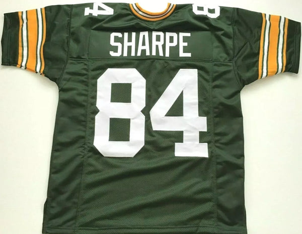 Sterling Sharpe Unsigned Custom Green Stitched Football Jersey