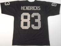 Ted Hendricks Unsigned Custom Black Stitched Football Jersey