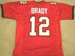 Tom Brady Unsigned Custom&nbsp;Stitched Football Jersey