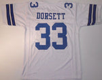 Tony Dorsett Unsigned Custom White Stitched Football Jersey