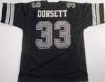 Tony Dorsett Unsigned Custom Blue Stitched Football Jersey