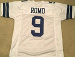 Tony Romo Unsigned Custom White Stitched Football Jersey