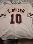 Tyler Miller Auburn Tigers Throwback Baseball Jersey (In-Stock-Closeout) Size XL / 48 Inch Chest.