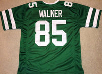 Wesley Walker Unsigned Custom Green Stitched Football Jersey