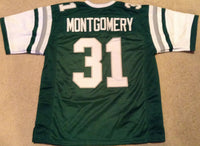 Wilbert Montgomery Unsigned Custom Green Stitched Football Jersey
