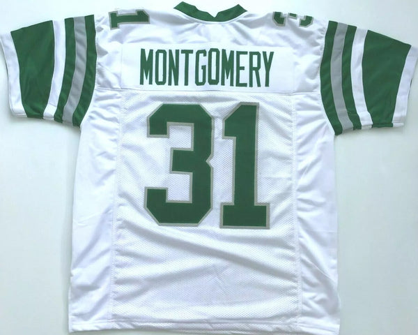 Wilbert Montgomery Unsigned Custom White Stitched Football Jersey